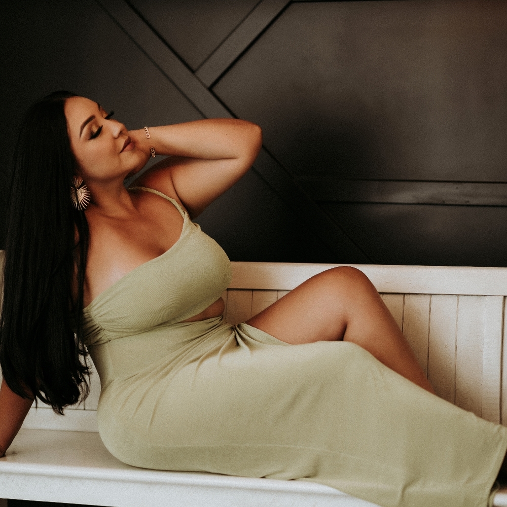 Oh polly sold out cut out maxi dress